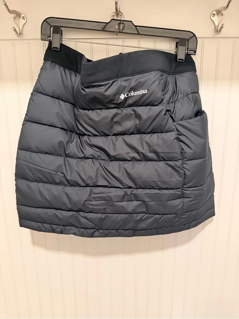 Columbia Black Quilted Insulated Mini Women's Powder Lite